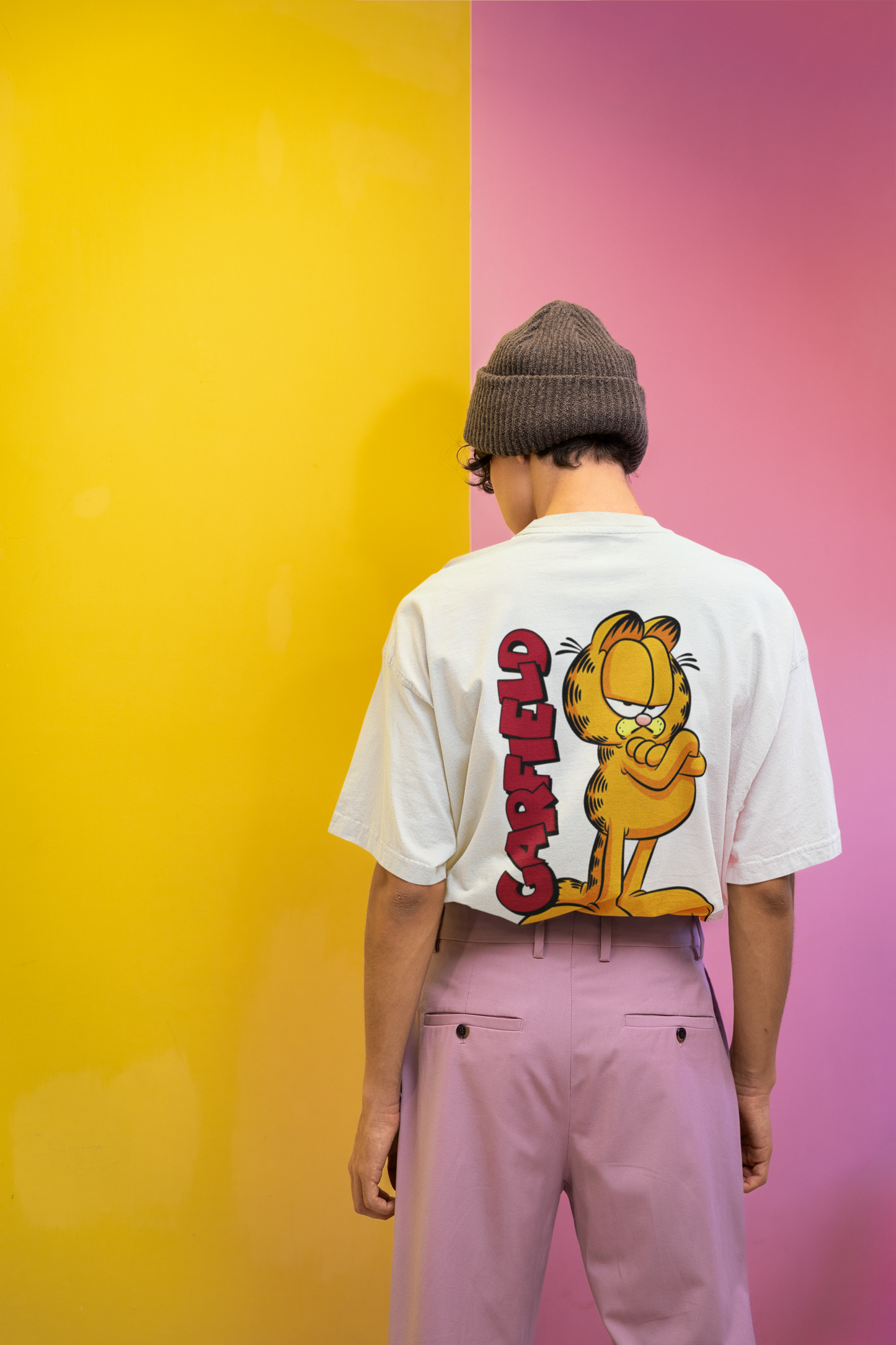 "Garfield Cat" Unisex Oversized T-Shirt