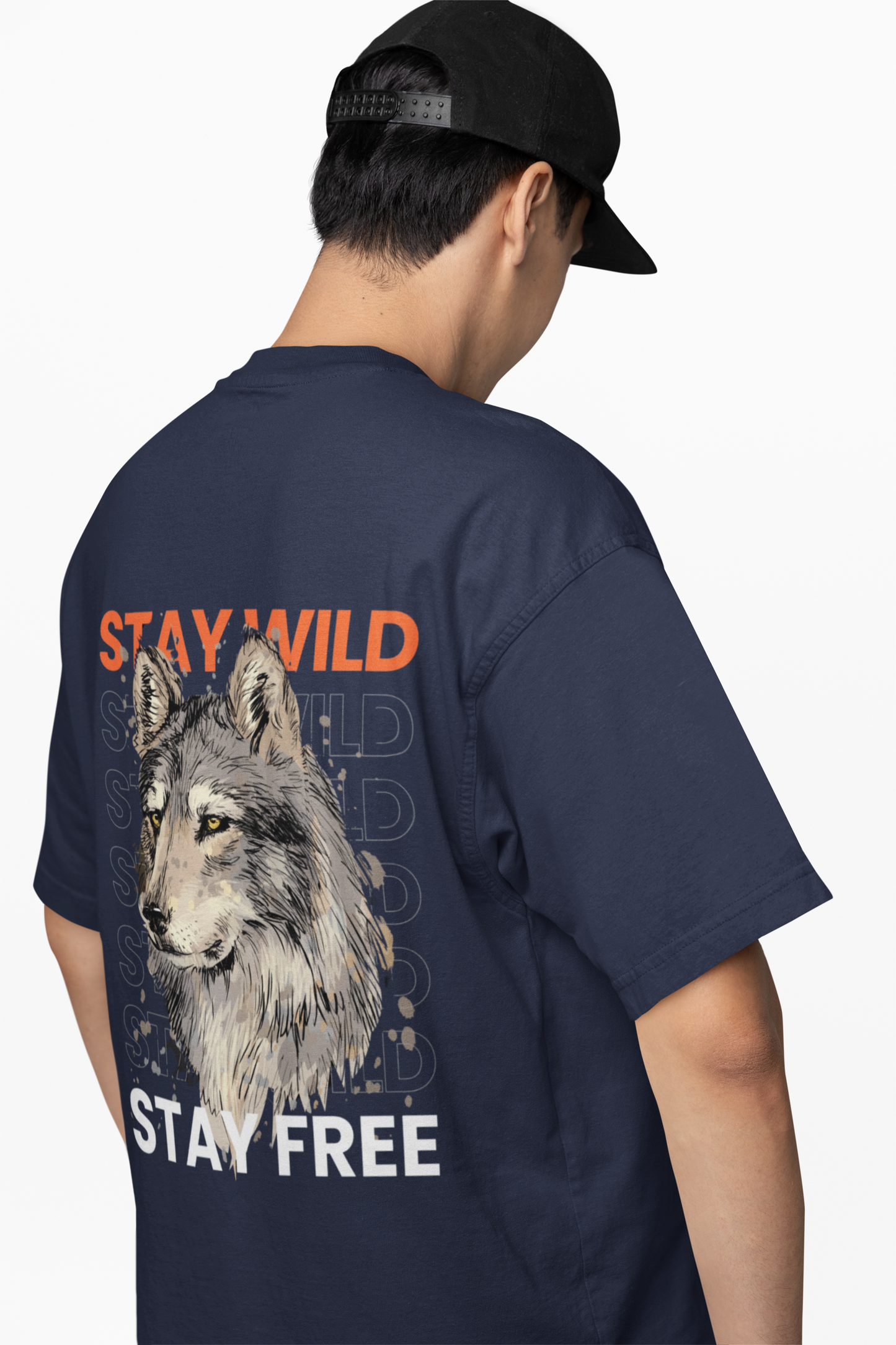 "THE WOLF" Edition Unisex Oversize T-Shirt