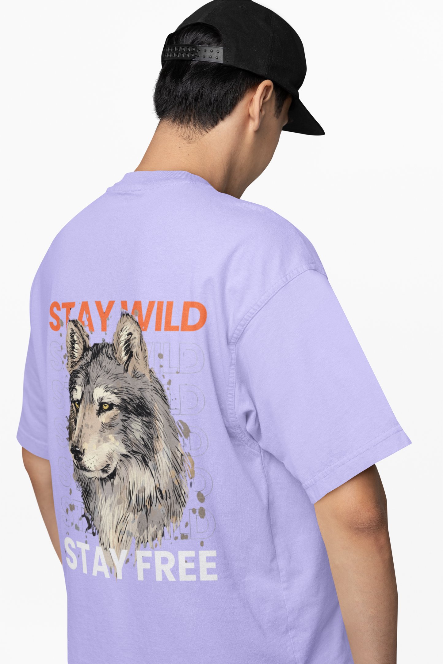 "THE WOLF" Edition Unisex Oversize T-Shirt