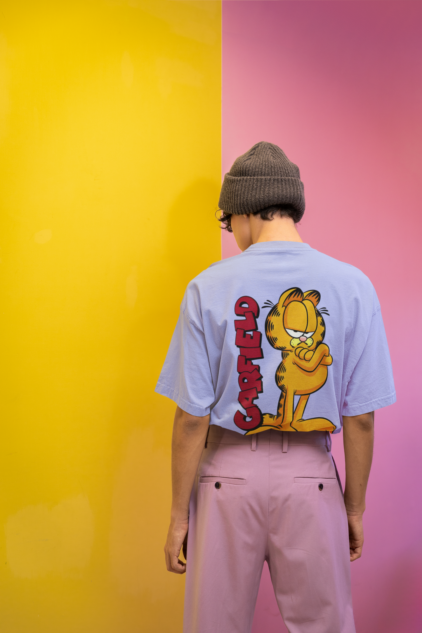 "Garfield Cat" Unisex Oversized T-Shirt